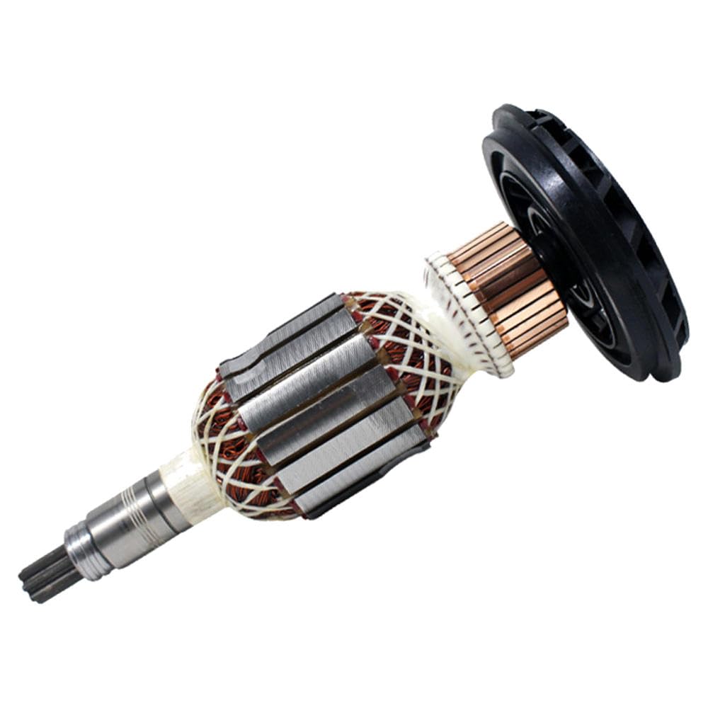 Ancre / Rotor / Moteur Pièce de rechange / Coureur / Collecteur / Pack de pôles avec ventilateur remplace Bosch 1 614 011 072, 1614011072 pour GSH-11-E GBH-11-DE