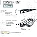 2-Pack 2x4ft Garage Wall Shelving, 2 Shelf Total 8 ft(L) Garage Shelving Wall Mounted – Heavy-Duty Storage Shelves, Perfect for Holding Storage Bins, Sporting Goods, Tools, and More Space-Saving