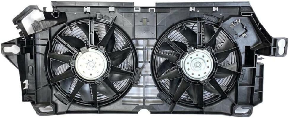 Right A/C Condenser Fan for Benz for Sprinter 2.1L 2010-2018 for Sprinter 2500/3500 2.1L 2014-2017 & 3.0L 2010-2018 4pc 906-503-00-01 683058068736