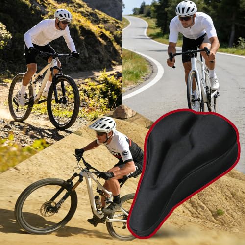 RIXOW Memory Foam Bike Seat Cushion