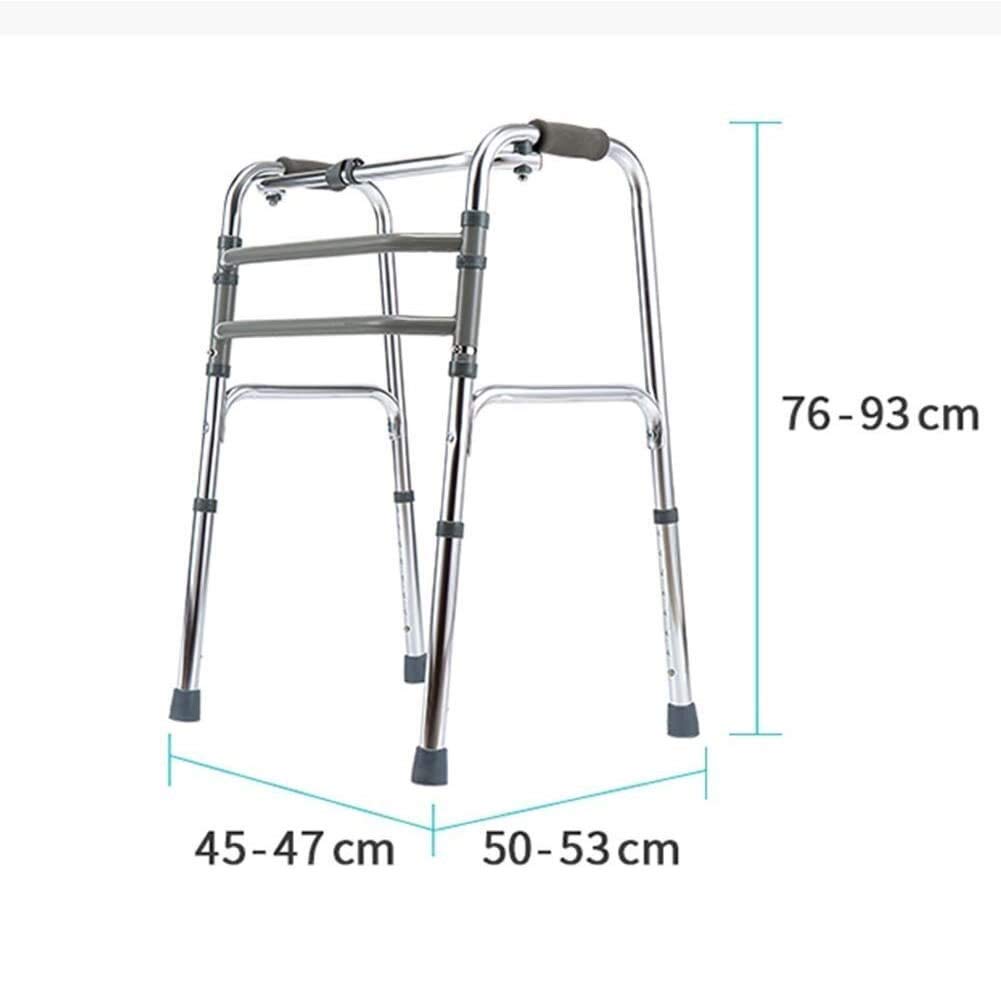 Walker For Seniors Rollator Składana rama do chodzenia z kółkami Lekka regulacja wysokości Walker Aluminiowy Rollator z interaktywnym trybem stałym little surprise