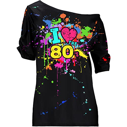 Tenue des années 80 pour femme idéale pour soirée déguisée et festival
