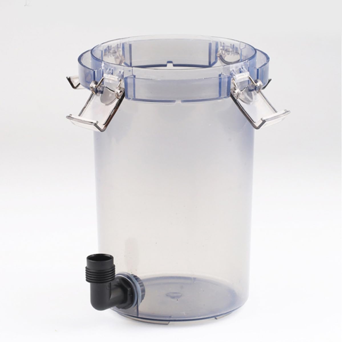 ABOOFAN Filtro Frontal Transparente y Válvula Reguladora de Entrada de Agua Sistema Silencioso para Acuario Serie EW para Cría de Peces en Estanques y Fuentes