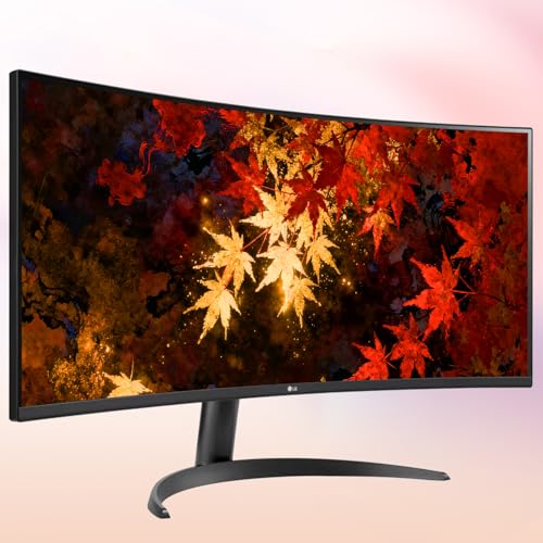 Image of LG 34 inch WQHD Curved Monitor, 100Hz IPS HDR 10, AMD FreeSync, PBP, Auto Input Switch, Dual Controller, 1 x DisplayPort, 2 x HDMI, Black