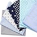 Speedsporting Tessuto Cotone Stoffa Patchwork Tessuti a metraggio 8 Pezzi 50 x 80 cm - scampoli stoffe Cucito Creativo al Metro Quadratini di Stoffa Tessuti Quadrati di Cotone (Typ 5)