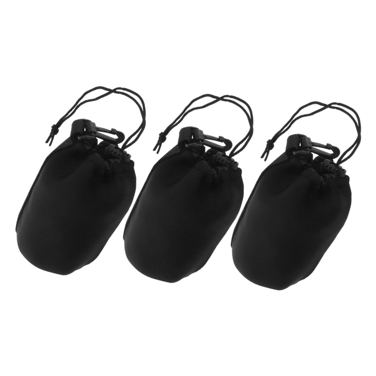 Angoily 5 Juegos De Bolsas Protectoras para Lentes De Cámara para Exteriores 3 Unidades X 5