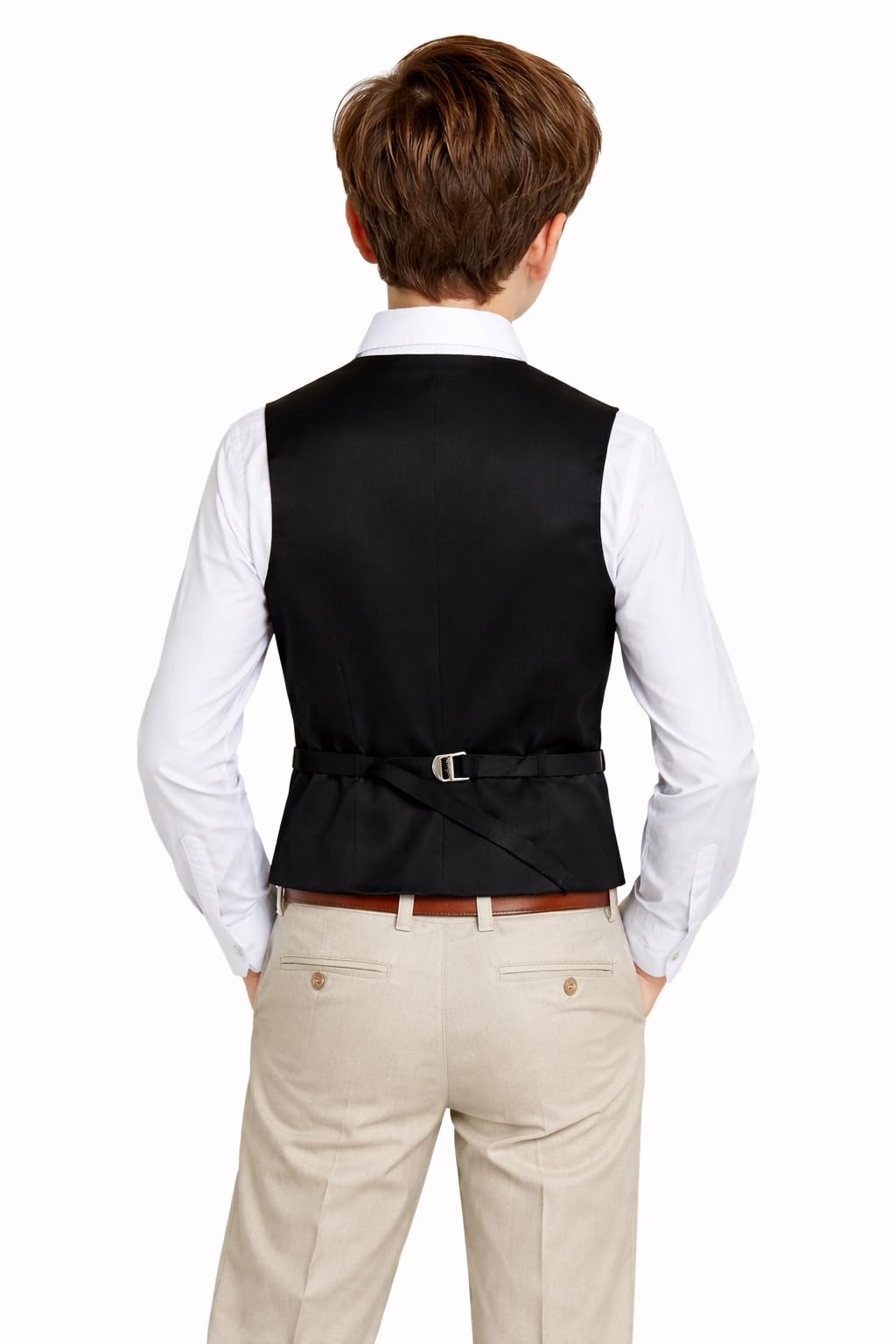 BABY BOSS Kids Unisex Boys Girls Sleeveless Waistcoat Jacket For All Season (Western, 14-15 Years) 1