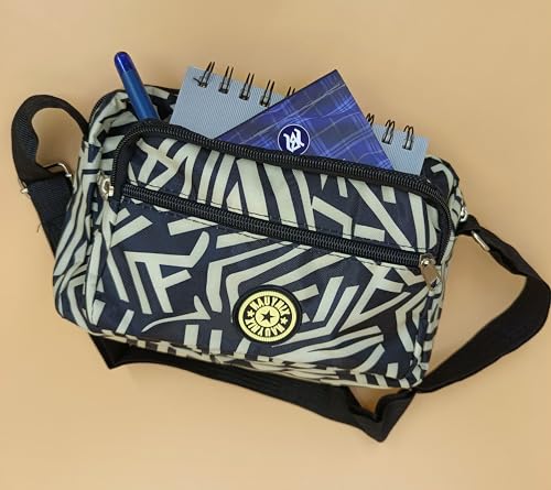 Image of MOMISY Women Mobile Messenger cellphone Bag Ladies Nylon Shoulder Cross Body Long Strap for College, Outing, Travelling, Work
