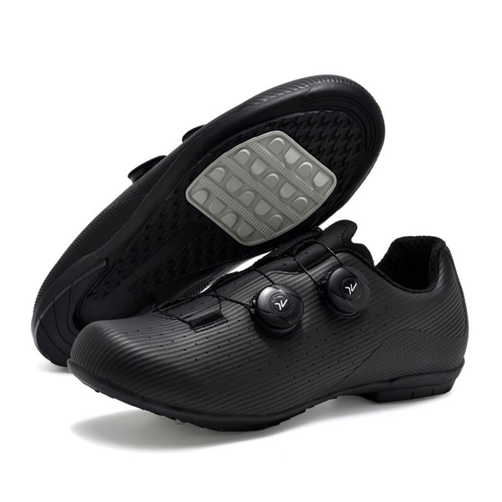 Scarpe Ciclismo Strada Uomo Senza Attacchi, Scarpe MTB Uomo Donna, Unisex Equitazione MTB da Ciclismo da Bici, Suela de Goma, 37-48 EU