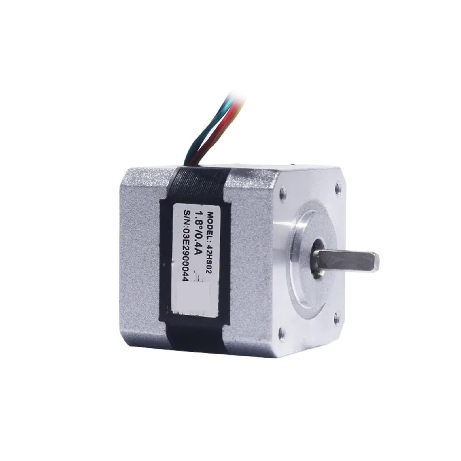 Moteur pas à pas Nema 17 axe 42HS02 biphasé 1.8° couple constant pour matériel de précision