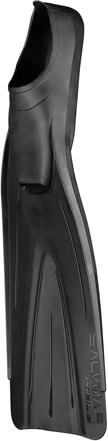SALVIMAR Unisex Nobilis Fins | Durable Lightweight Soft Full Foot Snorkeling & Swimming Fins with Sloping Thermoflex Shoes & High-Performance Polypropylene Blade