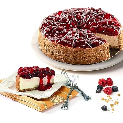 David's Cookies Strawberry Cheesecake 10" - Delicious Gourmet Food Dessert Made with Fresh Ingredients - Great For Sharing, Surprise Gift For Your Friends And Family Cover