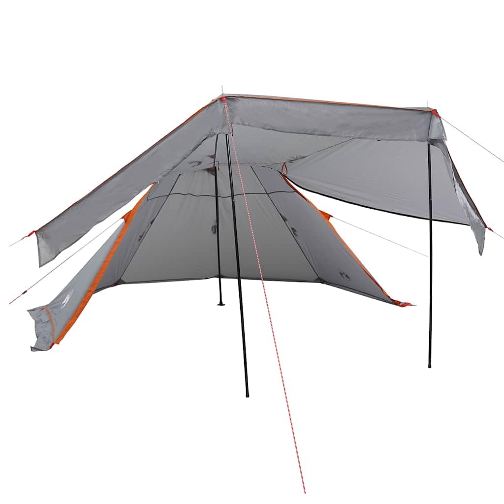 Mangloder Tipi-Campingzelt Personen Grau Wasserdicht Leicht und Kompakt für Outdoor, Wandern, Festivals, Garten, Strand, Angeln, Reise, Rucksack, Trekking, Camping und Biwak