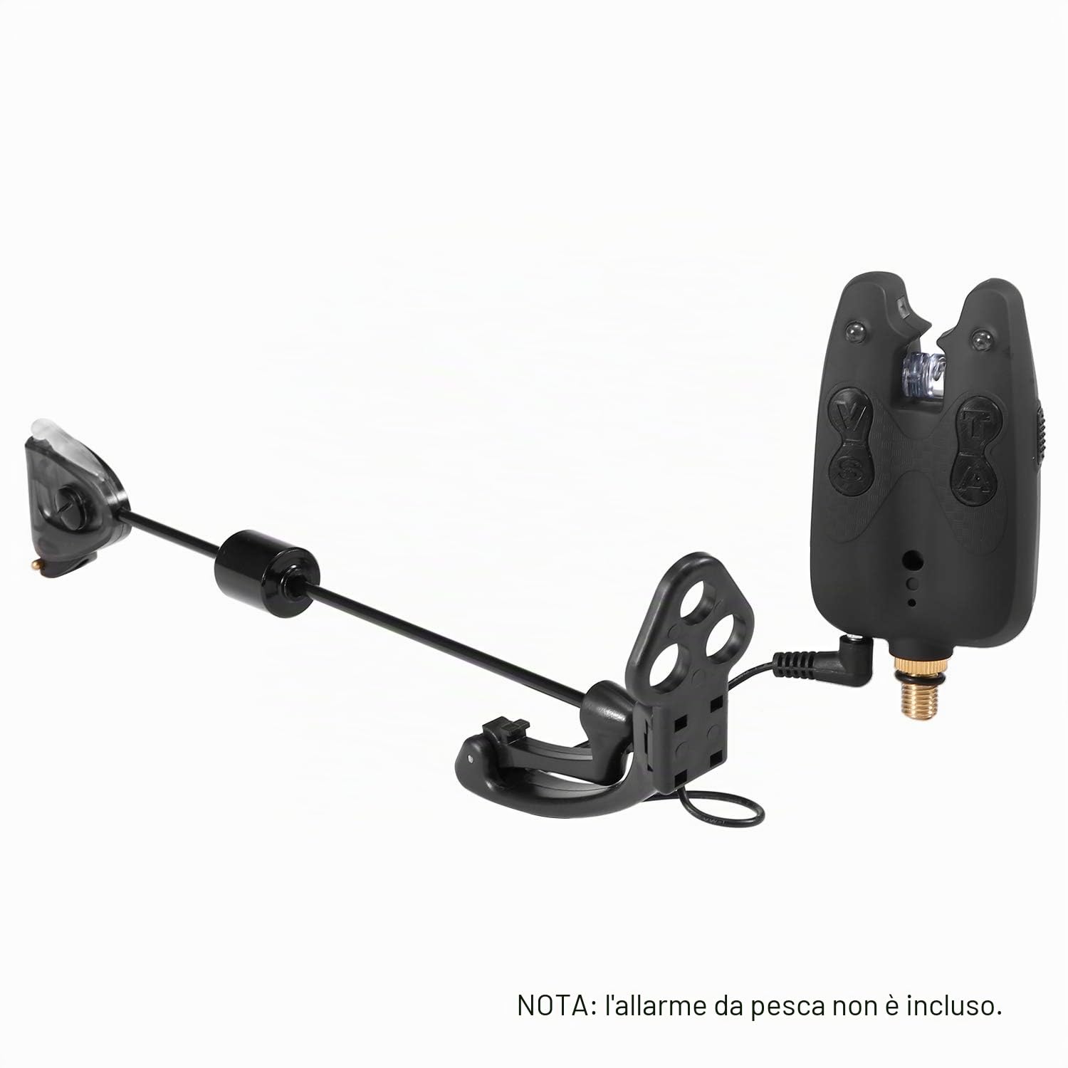 Fishing Swinger Set Indicatore di morso di Pesca alla Carpa Swinger Allarme di Pesca Digitale LED Indicatore di morso Illuminato Swinger Attrezzatura da Pesca