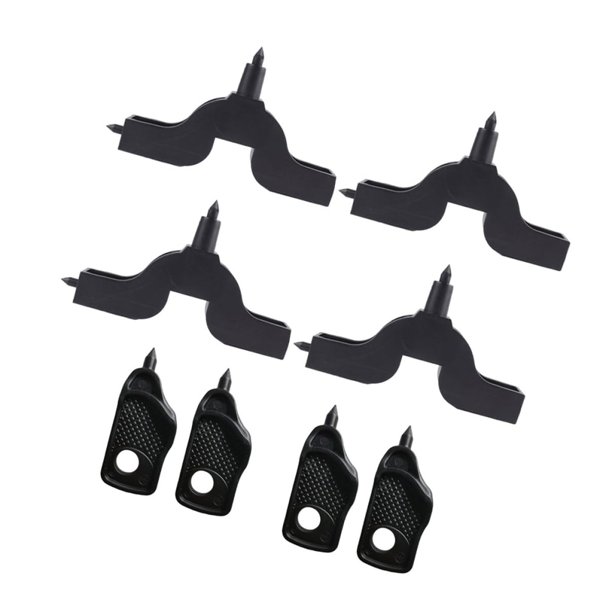 Mikikit 5 Set Irrigazione A Goccia Foro Emettitore Tubo Flessibile Ugello Perforatore Automatico Strumenti Tubo Flessibile Per Acqua Tubo Flessibile Per Ammollo Da Giardino 8 pezzi * 5