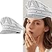 Fashion Sergeant Hat with Rhinestones Bridal Shower Bachelorette Party Night Club Captain Women Headdress Party Accessories Silver