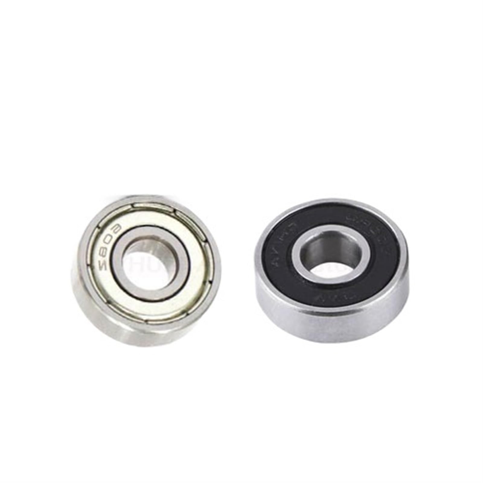 5 uds 603zz 604zz 605zz RS 606zz RS 607zz RS 608zz RS 609zz rodamientos rígidos de Bolas en Miniatura (Size : 5PCS, Color : 604zz)