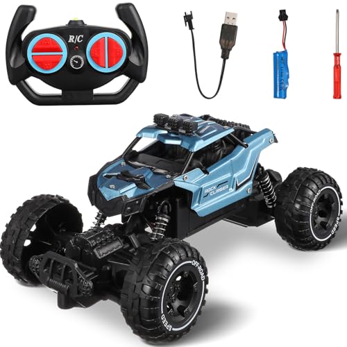 Voiture Télécommandée Tout-Terrain UKCOCO : Moteur Puissant et Pneus Adhérents 1:16 Robustes