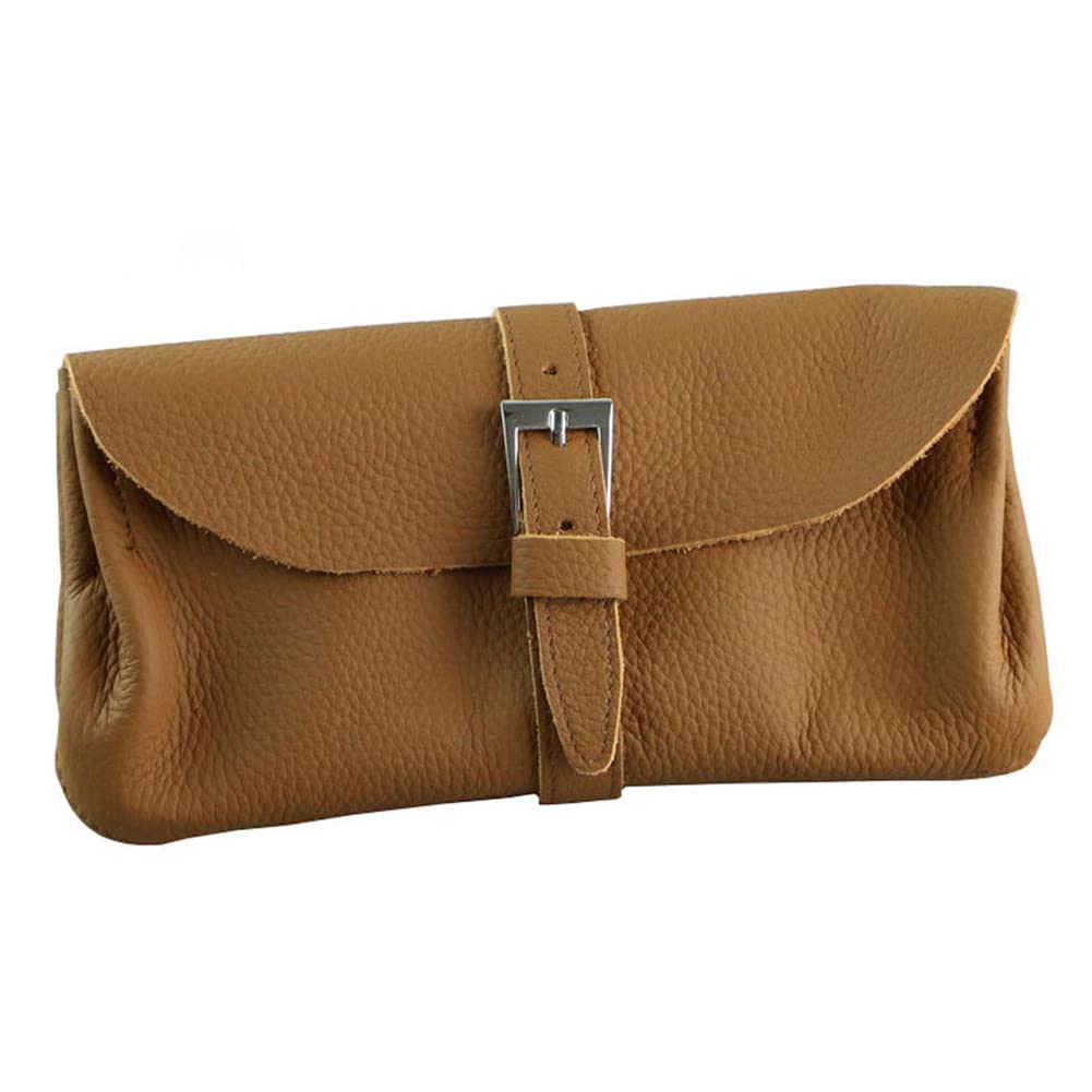 Étui à fumer en cuir et bois véritable le cadeau parfait pour voyageur