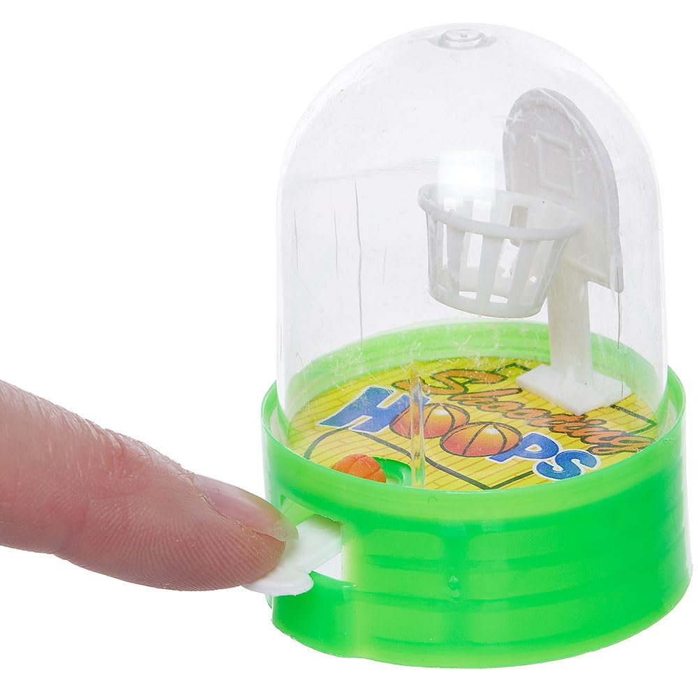 Baker Ross VC192 Mini koszykówka - zestaw 6 sztuk, kieszonkowa koszykówka zręcznościowa