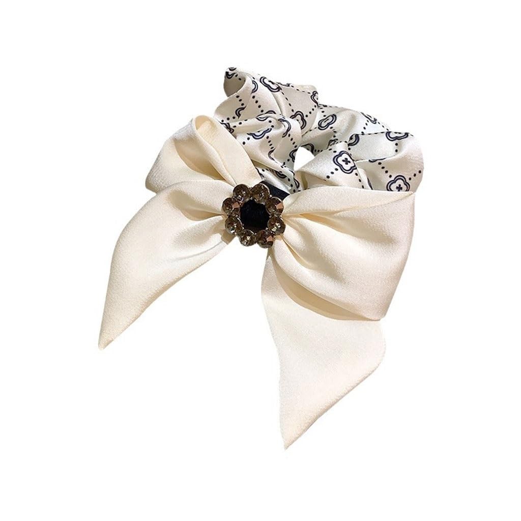 Accessoires cheveux chouchou doux motif floral poétique pour femme