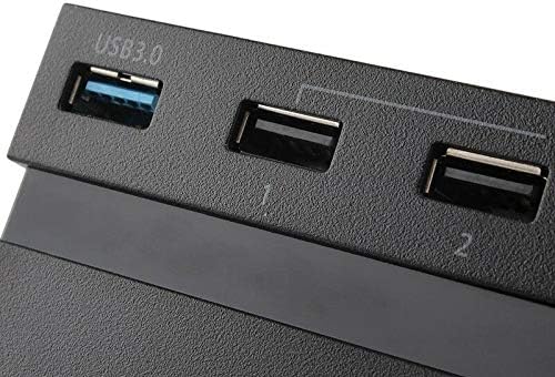 5-Port Hub for PS4, 2win2buy USB 2.0 3.0 Hub High Speed Adapter Connector for Sony PS4 Playstation 4 (Not for ps4 Slim,Pro)