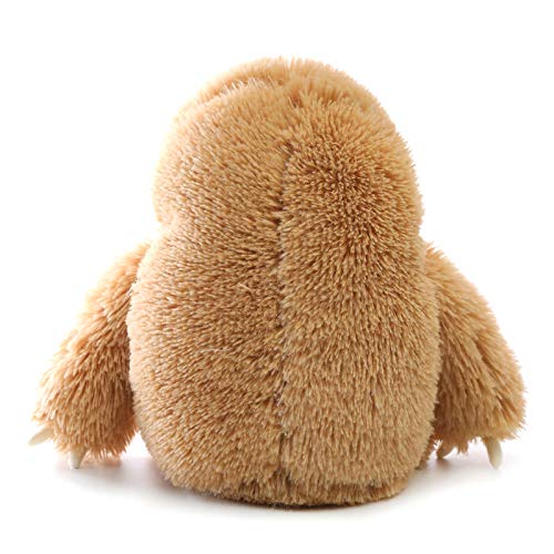 Image of Winsterch Small 15.7-Inch Brown Cute Sloth Plush Stuffed Animal Toy | Adorable Goofy Expressions, Generously Sized for Cozy Cuddling, Soft Plush, Ideal Gift for Boys and Girls