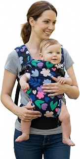 My Giraffe Skippy 4 in 1 Baby Carrier, Navy Flower Print Price In India
