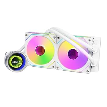 LIANLI CPUクーラー　Galahad AIO 240 RGB ホワイト 61DrMnlbmmL._UF1000,1000_QL80_.jpg