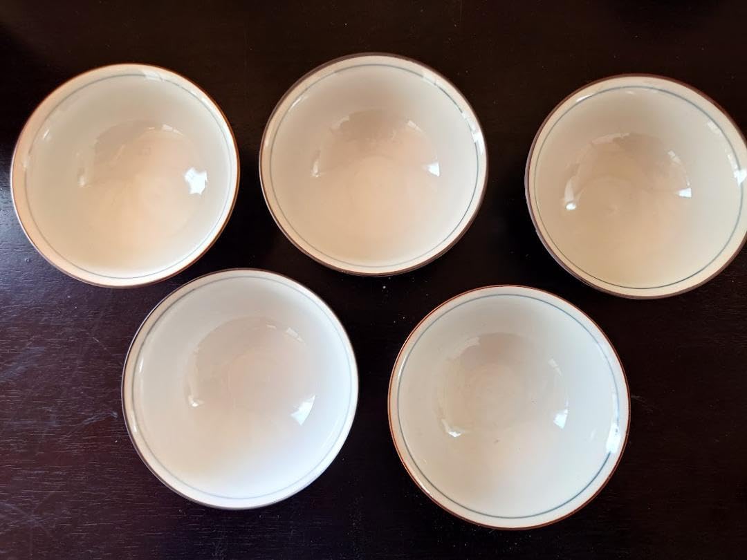 Amazon.co.jp: 有田焼 岳葉作 飯椀揃 5客 : ホーム＆キッチン