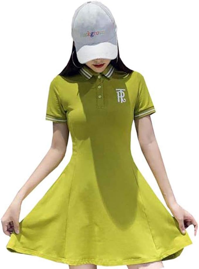 Amazon Co Jp Mlboss ワンピース 半袖 Poloネック Aライン フレアワンピース ハイウエスト 着痩せ スポーツウェア ショート丈 ワンピース フェミニン 夏 服 ファッション小物 Amazon Co Jp Mlboss ワンピース 半袖 Poloネック Aライン フレアワンピース ハイウエスト 着痩せ スポーツウェア ショート丈 ワンピース フェミニン 夏 服 ファッション小物