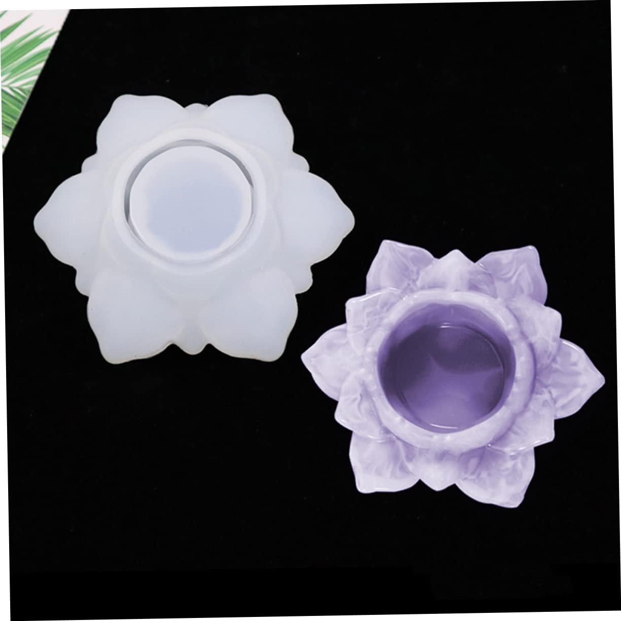 Ipetboom 2pezzi Stampo in Silicone Forma Per Portacandele Stampi Per Flessibili e Duraturi Per Hobby e Creazioni Personalizzate