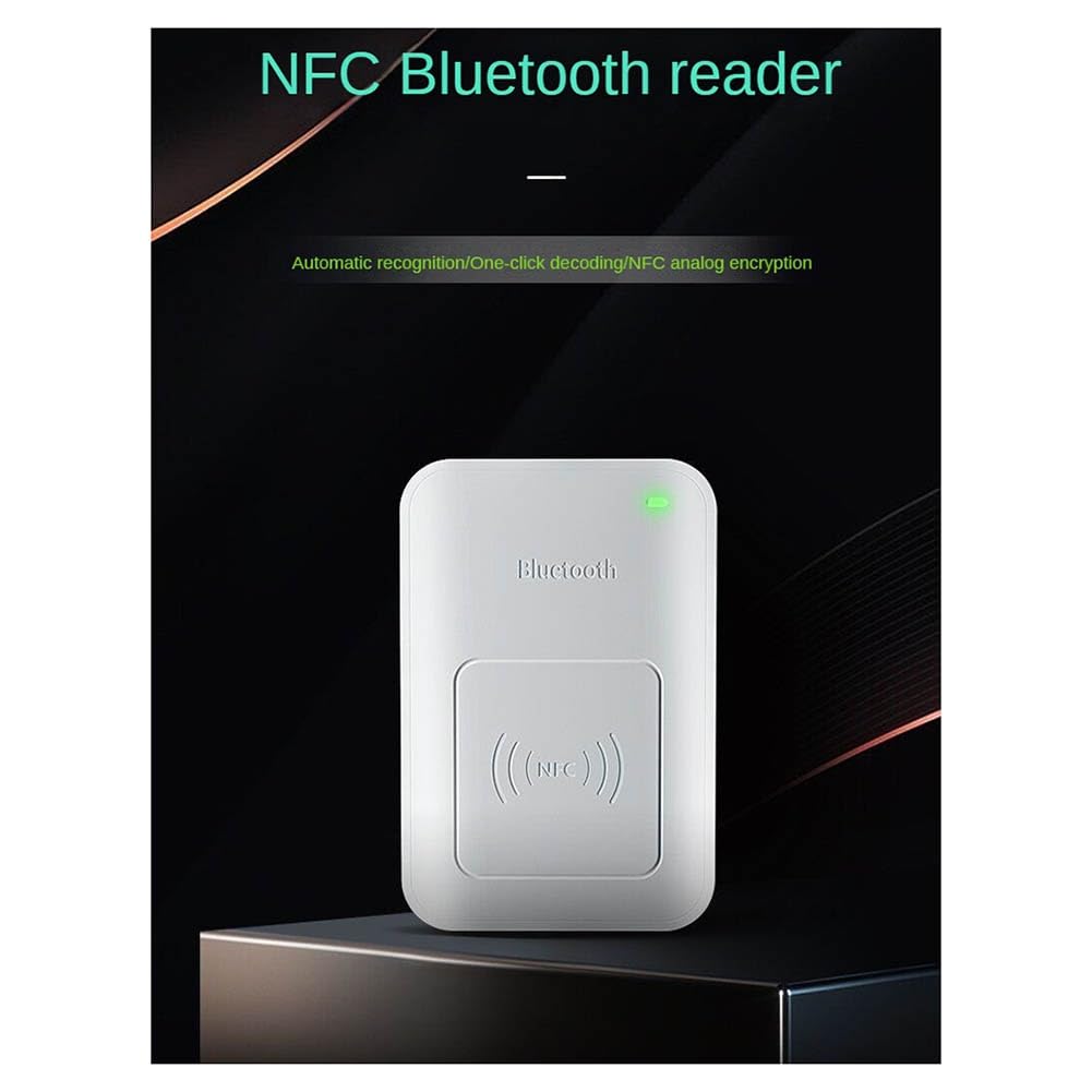 Lectura/escritura NFC, lector de tarjetas, decodificador de control de acceso, compatible con teléfono Bluetooth ICID