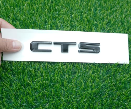 Emblema CTS negro brillante para solucionar pérdida o deterioro de insignias traseras 2