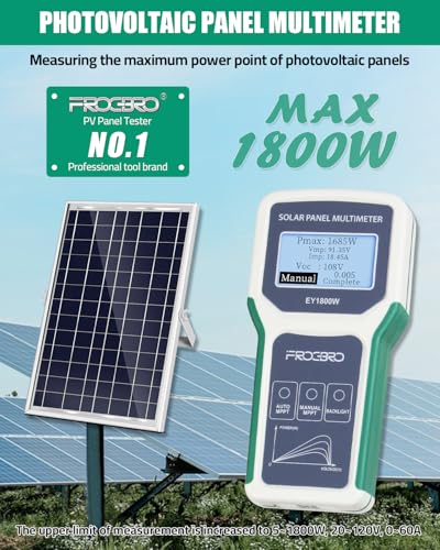 Image of 1800W Solar Panel Tester MPPT Photovoltaic Multimeter