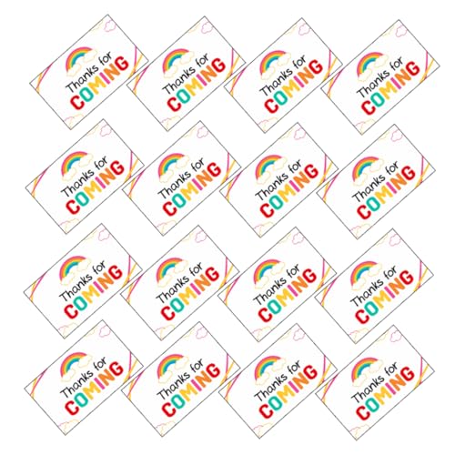 DOITOOL 50piezas Tarjetas Agradecimiento Cumpleaños Bodas Showers Fiestas Navidad Diseño Innovador Agradecimientos Tarjetas Notas Pequeño