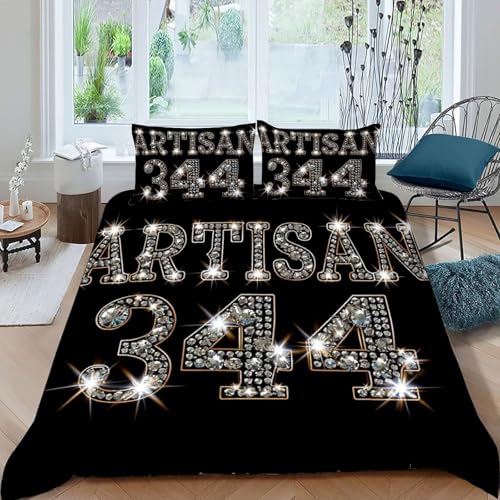 Housse de couette 3D enfants fermeture éclair pour un lit double impeccable - 3