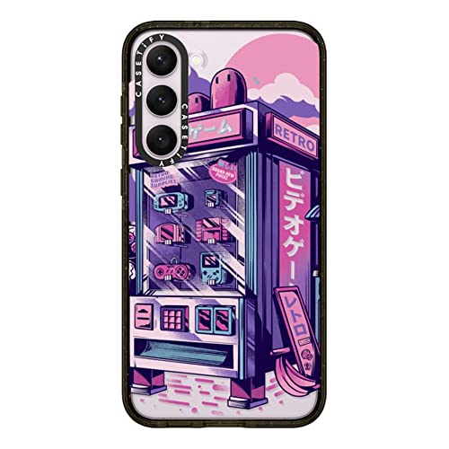 Coque Samsung S23+ Casetify Vending Machine Noir transparent