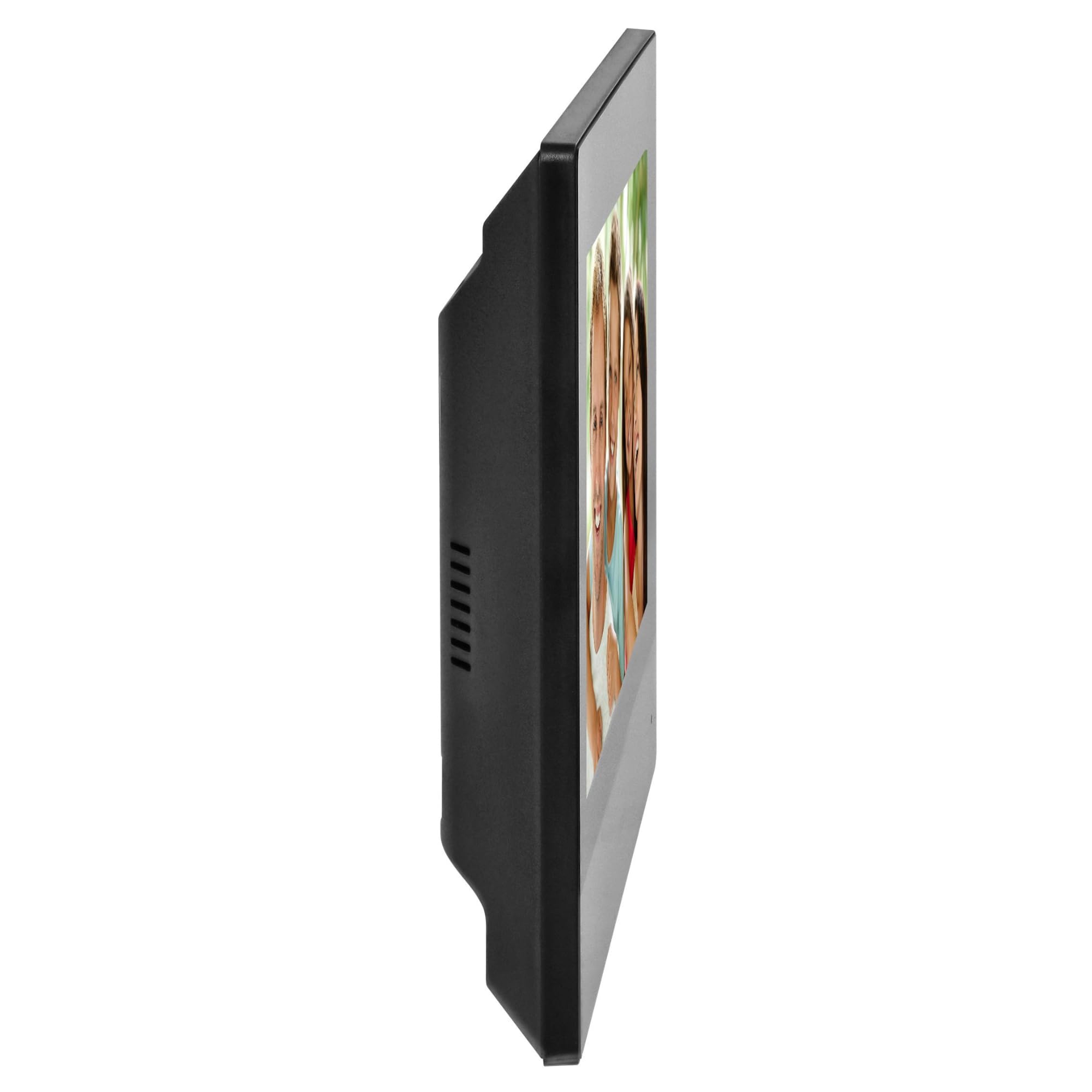 HIKVISION Video-Türsprechanlage mit 2 Kabeln, Video-Türsprechanlage, kabelgebunden, mit 17,8 cm (7 Zoll) Touchscreen und WLAN, externes Panel mit FullHD-Kamera, Video-Türklingel