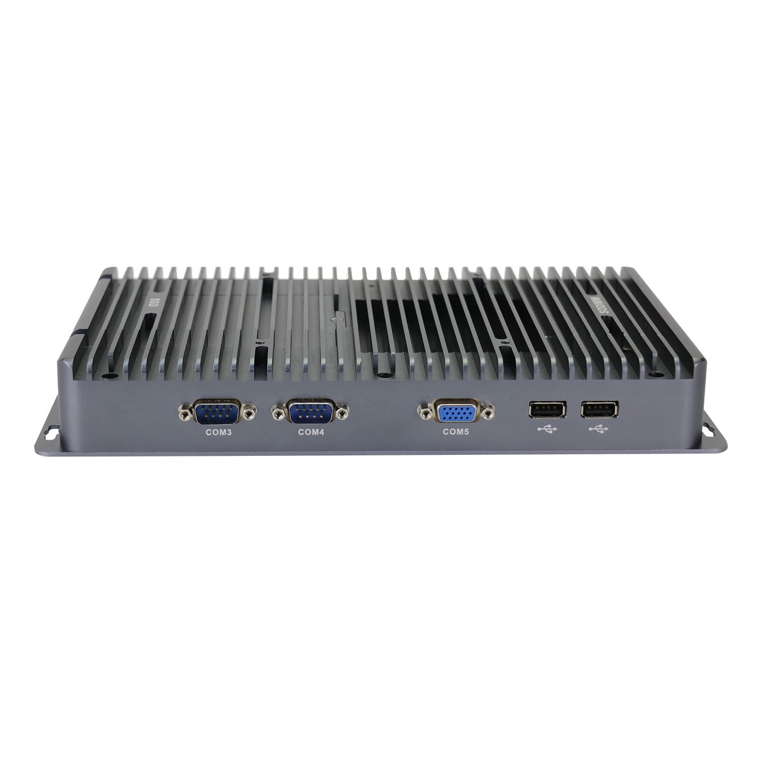 Fanless Mini PC, Industrial Computer, IPC, Windows 11 or Linux Ubuntu, I7 10710U 10810U, IX02, TPM2.0, 9-36V, Watchdog, WOL, 4G Supported, 4 x LAN, 4 x COM, 16G RAM, 512G SSD