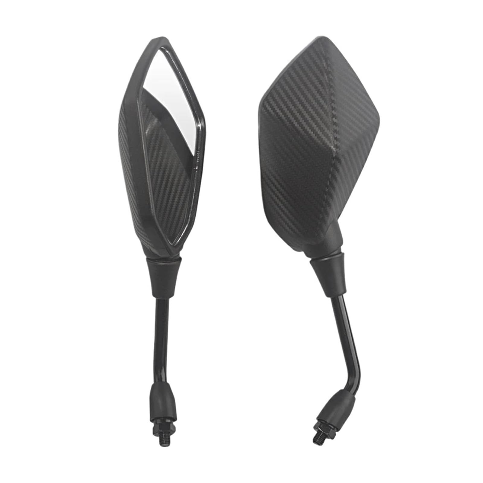 Specchietti Retrovisori Universali Per Moto, Scooter E Scooter Per R1 2004, Diametro 8 Mm E 10 Mm(Carbon 10mm)