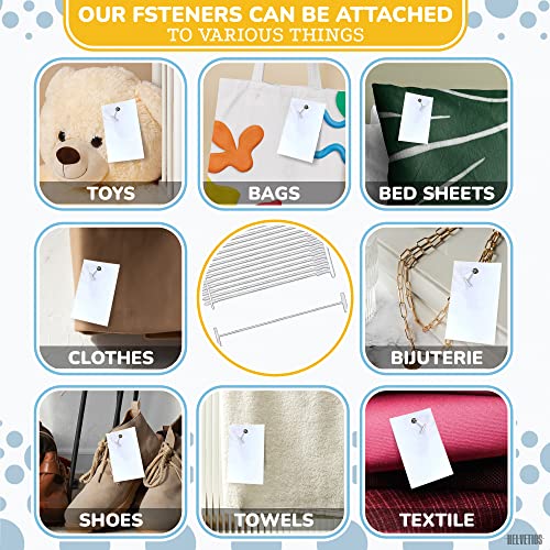 5000Pcs Clothes Tagging Gun Fasteners - 1" Plastic Fasteners Microstitch Gun For Clothes Tag Gun Refills Barb Fastners - Standard Fine Tagging Barbs Refill For Micro Stitch Gun Price Tags For Clothing #TOP6