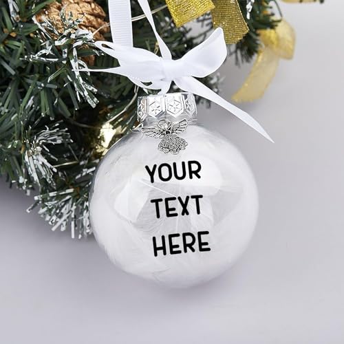 Customized Round Ball Bauble Ornament for...