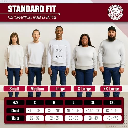 Image of NCAA College Sweatshirt Fleece Crewneck Pullover for Men and Women | Officially licensed NCAA college gameday crewneck pullover - 9 oz fleece lined sweatshirt with arch and logo design