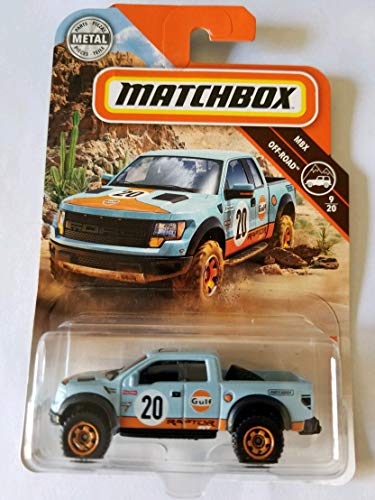 Matchbox 2018 MBX Off Road Ford F-150 SVT Raptor miniatura 1