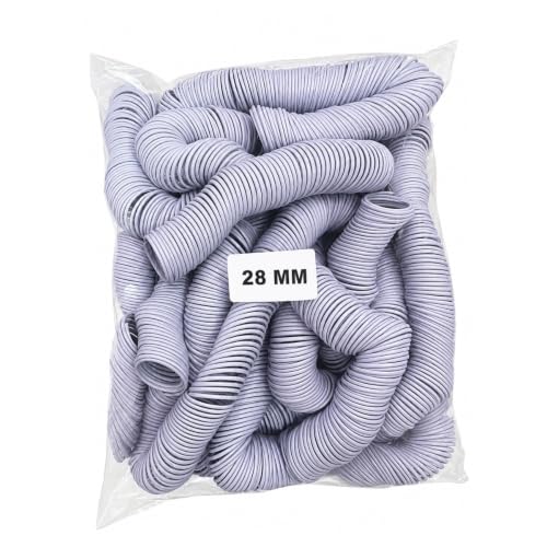 Image of Spiral Binding White Heavy Quality Plastic Spiral Ring /Coil /Loop Manual Ring Binder (28mm)