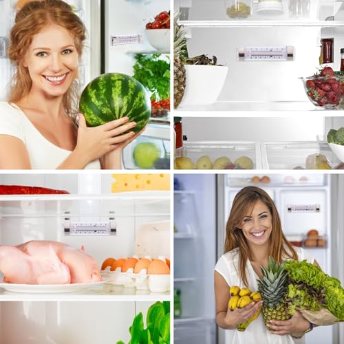 Termómetro para frigorífico y congelador adecuado para uso en supermercados y cocinas domésticas 5