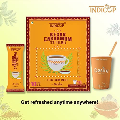 Té Instantáneo de Kesar Cardamomo 10 Sachets miniatura 5