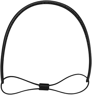 طوق شعر مرن قابل للتعديل للأطفال والكبار، شريط رأس ناعم ومريح مزوّد بأسنان آمنة، للأولاد والبنات، أسود، عبوة من قطعة واحدة