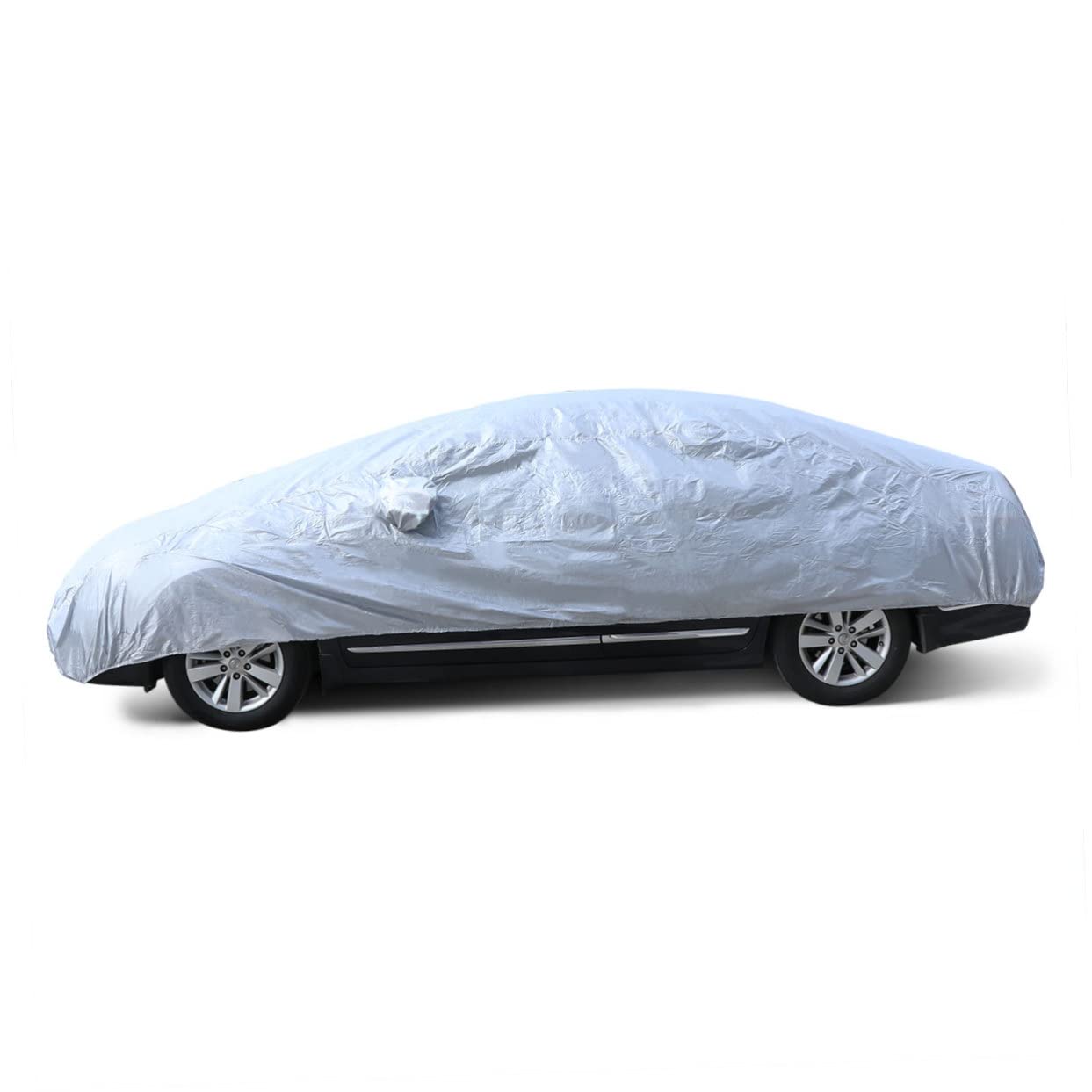 GLEAVI Uv Car Cover Silver Outdoor for Weather and Full Car Shade Trucks and Suvs